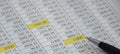 Accounting data