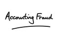 Accounting Fraud Royalty Free Stock Photo