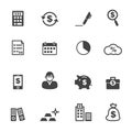 Accounting icons