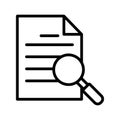 Accounting Isolated Vector icon which can easily modify or edit Royalty Free Stock Photo
