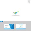 Accounting Logo Template and Business Card