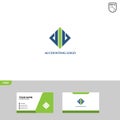 Accounting Logo Template and Business Card