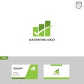 Accounting Logo Template and Business Card