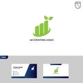 Accounting Logo Template and Business Card