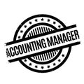 Accounting Manager rubber stamp