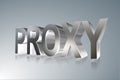 Accounting term - Proxy