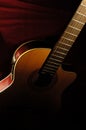 Accoustic guitar Royalty Free Stock Photo