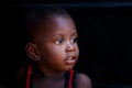 ACCRA, GHANA Ã¯Â¿Â½ MARCH 18: Unidentified young african boy with bri