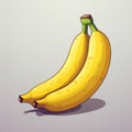 Accurate And Detailed 2d Game Art Banana Illustrations