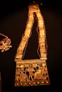 Accurate replica treasure from Cairo national museum in CAiro , Egypt. necklace with egyptians gods