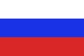 Accurate russia flag vector Royalty Free Stock Photo