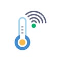 Accurate Wireless Temperature Sensor for Monitoring