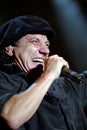 ACDC Brian Johnson, during the concert Royalty Free Stock Photo