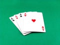 Ace card poker gambling