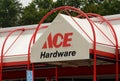 Ace hardware store front Royalty Free Stock Photo