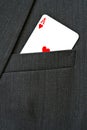 Ace of hearts Royalty Free Stock Photo