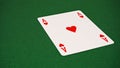 Ace of hearts Royalty Free Stock Photo