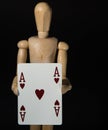 Ace of hearts Royalty Free Stock Photo
