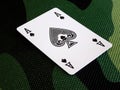 Ace spade Royalty Free Stock Photo