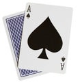 Ace spades Royalty Free Stock Photo