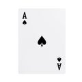 Ace of spades playing card