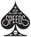 Ace Of Speeds motorcycle or car racing design