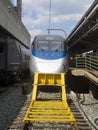 Acela train in Union Station, Washington DC Royalty Free Stock Photo