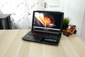 Acer predator gaming laptop, laptop for gamers Royalty Free Stock Photo