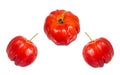 Acerola fruit Royalty Free Stock Photo