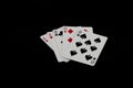 Aces and Eights dead man's hand Royalty Free Stock Photo