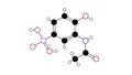 acetarsol molecule, structural chemical formula, ball-and-stick model, isolated image acetarsone