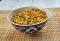 Achari Vegetable Pulao Royalty Free Stock Photo