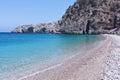 Achata Beach, Karpathos island, Greece Royalty Free Stock Photo