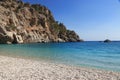 Achata beach, Karpathos island, Greece Royalty Free Stock Photo