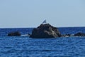 Achata beach, Karpathos island, Greece Royalty Free Stock Photo