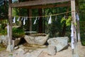 Achi shrine in Achi village, Nagano, Japan