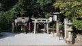 Achi shrine landscape. Royalty Free Stock Photo