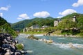 Achi village in Nagano, Japan Royalty Free Stock Photo