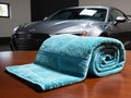 Achieve a Scratch Free Clean with our Ultra Soft Microfiber Towels.AI Generated