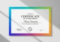 Of Achievement designed for recognizing outstanding contributions Royalty Free Stock Photo