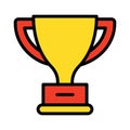Achievement Isolated Vector Icon that can be easily modified or edited Royalty Free Stock Photo