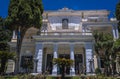 Achilleion palace also called Sisi Palace on Corfu Island, Greece Royalty Free Stock Photo