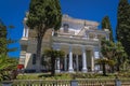 Achilleion palace also called Sisi Palace on Corfu Island, Greece Royalty Free Stock Photo