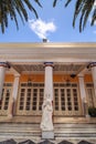 Achilleion palace also called Sisi Palace on Corfu Island, Greece Royalty Free Stock Photo