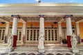 Achilleion palace also called Sisi Palace on Corfu Island, Greece Royalty Free Stock Photo