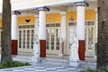 Achilleion palace at Corfu island Royalty Free Stock Photo