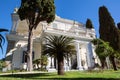 Achilleion palace in Corfu Island, Greece, built by Empress of Austria Elisabeth of Bavaria, also known as Sisi Royalty Free Stock Photo