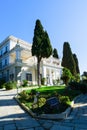 Achilleion palace in Corfu Island, Greece, built by Empress of Austria Elisabeth of Bavaria, also known as Sisi Royalty Free Stock Photo