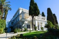 Achilleion palace in Corfu Island, Greece, built by Empress of Austria Elisabeth of Bavaria, also known as Sisi Royalty Free Stock Photo