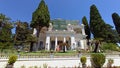 Achilleion palace for the Empress Elisabeth of Austria in CorfuKerkyra island, Ionian sea, Greece